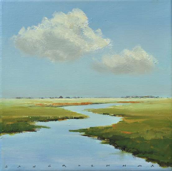 Jan Groenhart - Landschapje