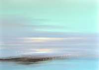 Jan Groenhart - Sunset with birds 