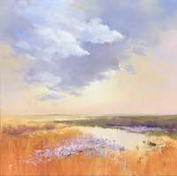 Jan Groenhart - Bloeiende weide 