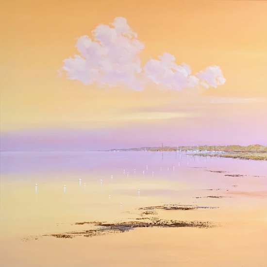 Jan Groenhart - De haven van Terschelling