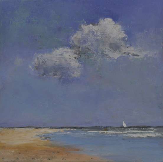 Jan Groenhart - zeiltje op zee